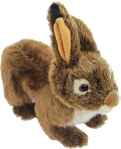 Boony "Natural Decoration" Boony Natural Decoration Konijn Pluche Liggend Bruin, 25 Cm. -Huisdierproducten image 4927