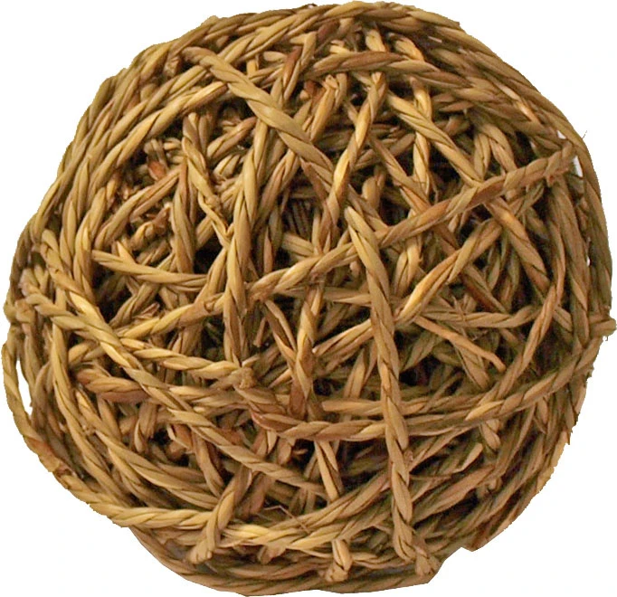 Boon Knaagdierbal Met Bel Natural, 14 Cm. 3 Boon Knaagdierbal Met Bel Natural, 14 Cm. - Afbeelding 3