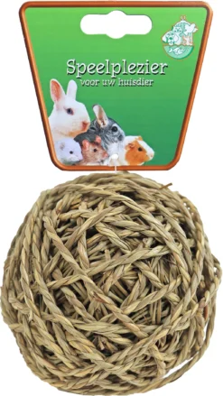 Boon Knaagdierbal Met Bel Natural, 14 Cm. 11 Boon Knaagdierbal Met Bel Natural, 14 Cm. -Huisdierproducten image 4939