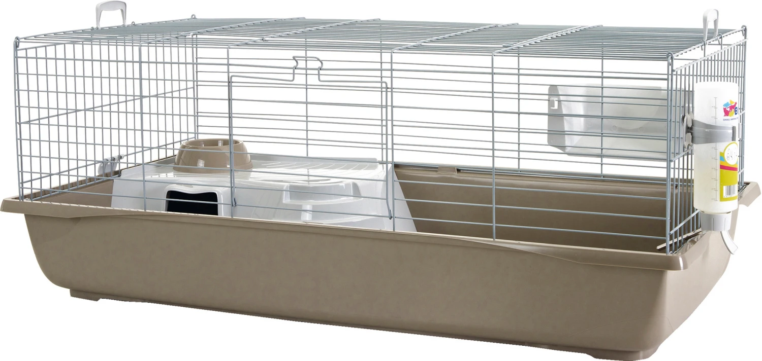 Savic Savic Konijnenkooi Nero 4 De Luxe Compleet Lichtgrijs, 120 Cm. 3 Savic Savic Konijnenkooi Nero 4 De Luxe Compleet Lichtgrijs, 120 Cm. - Afbeelding 3