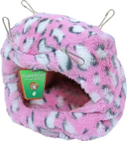 Pluche Knaagdierhuis Ronde Ton, Ø 18 Cm.