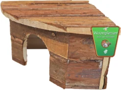 Boon Knaagdierhuis Hoekmodel Natural M, 22 Cm. -Huisdierproducten image 4967