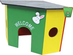 Boon Knaagdierhuis Hoekmodel Hout Gekleurd L, 30 Cm. -Huisdierproducten image 5023