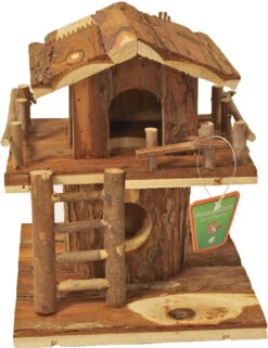 Boon Hamsterhuis Boomhut Natural, 22 Cm. -Huisdierproducten image 5029