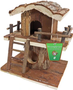 Boon Hamsterhuis Boomhut Natural, 22 Cm. -Huisdierproducten image 5033