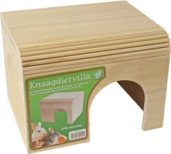 Boon Knaagdiervilla Hout, Large.