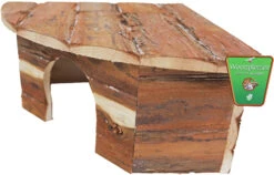 Boon Knaagdierhuis Hoekmodel Natural L, 30 Cm. -Huisdierproducten image 5058