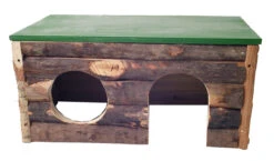 Boon Knaagdier Blokhut Hout, Large.