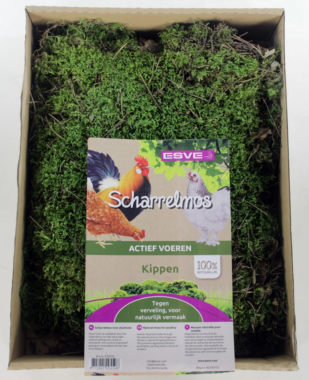 Esve Scharrelmos Voor Pluimvee 1 St. 2 Esve Scharrelmos Voor Pluimvee 1 St. - Afbeelding 2