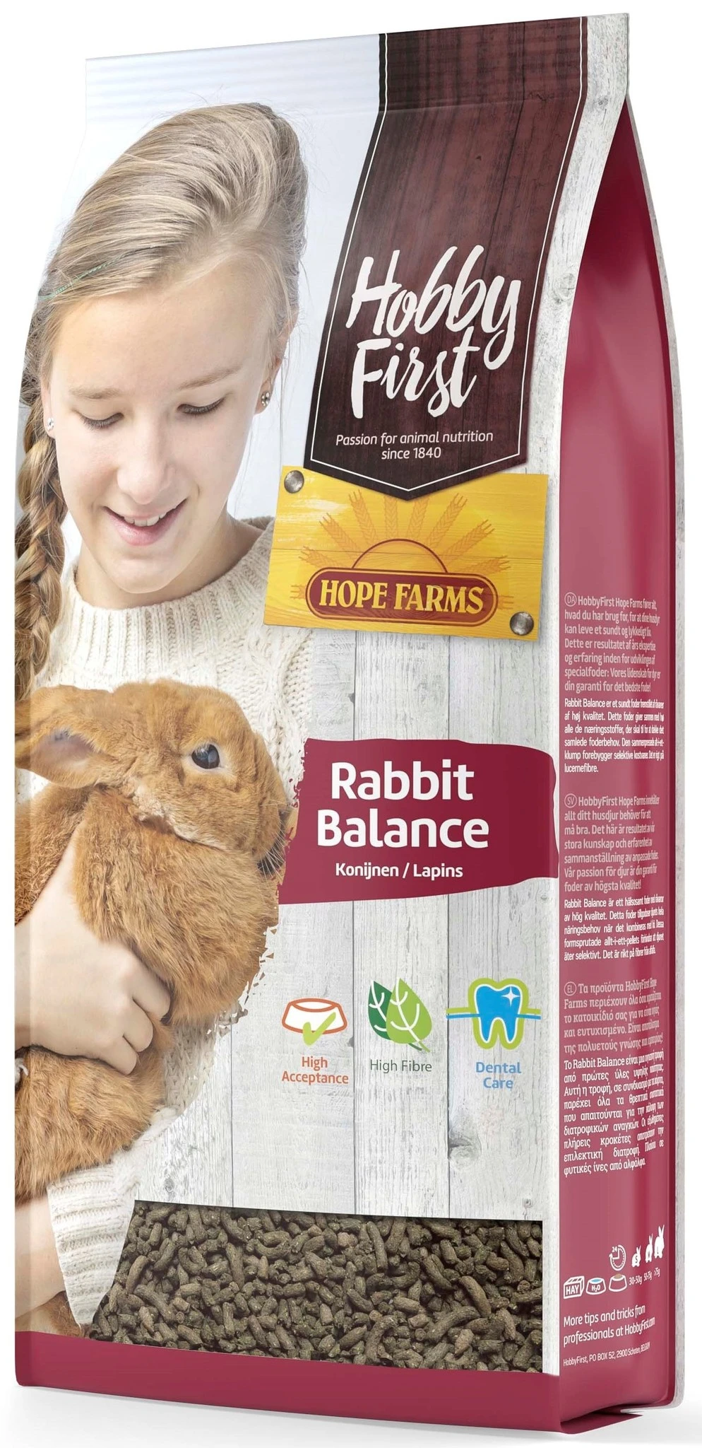 Hope Farms HF Rabbit Balance 5 Kg. 2 Hope Farms HF Rabbit Balance 5 Kg. - Afbeelding 2