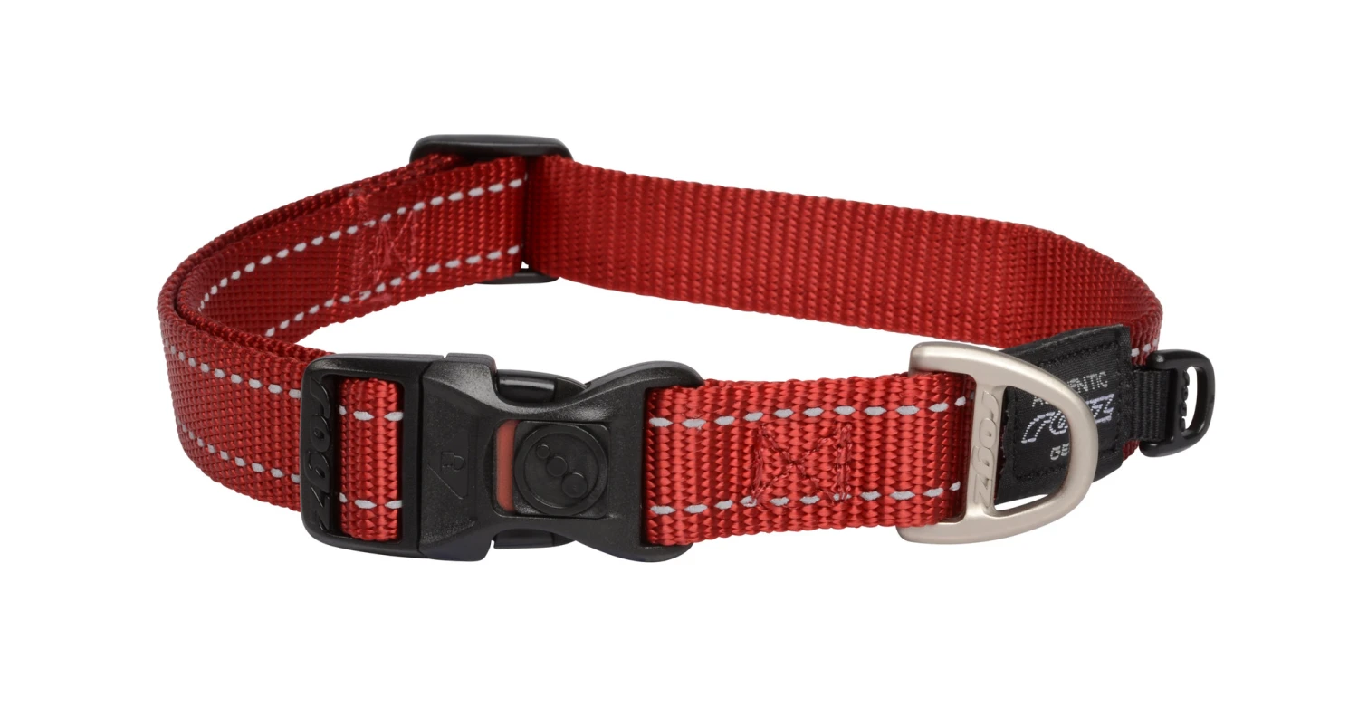 Rogz Beltz Utility Halsband L Rood 1 St. Large 5 Rogz Beltz Utility Halsband L Rood 1 St. Large - Afbeelding 5