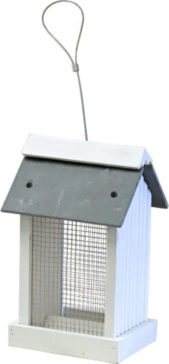 Pindahouder Wit/leisteen 2-zijdig Hangbaar, 27 Cm. 11 Pindahouder Wit/leisteen 2-zijdig Hangbaar, 27 Cm. -Huisdierproducten image 5914