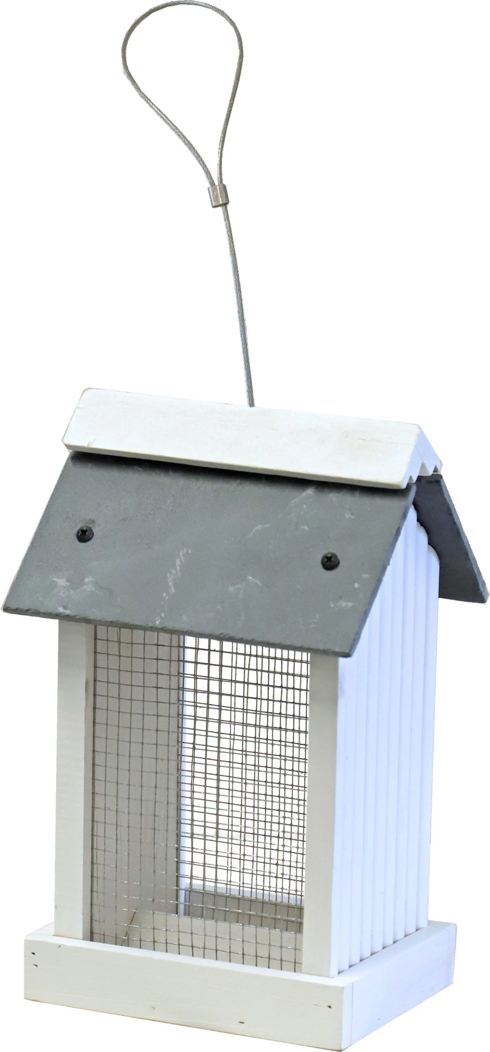 Pindahouder Wit/leisteen 2-zijdig Hangbaar, 27 Cm. 7 Pindahouder Wit/leisteen 2-zijdig Hangbaar, 27 Cm. - Afbeelding 7