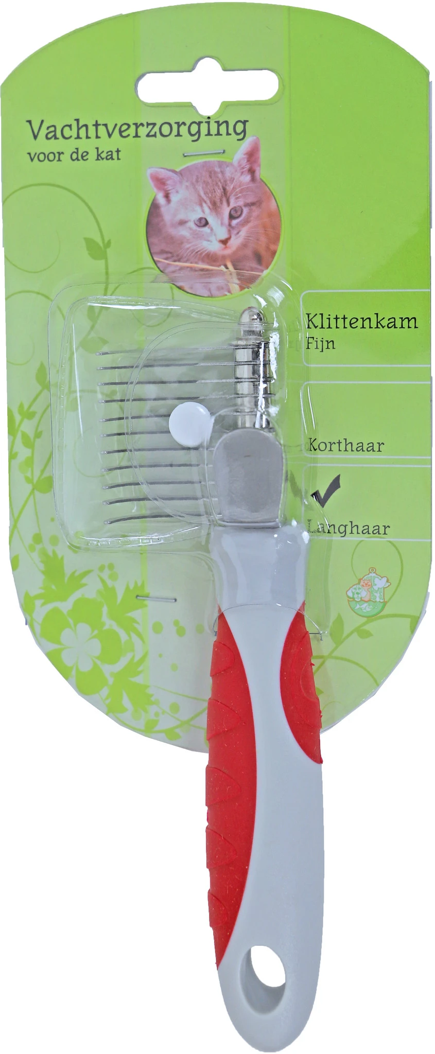 Boon Vachtverzorging Kat Klittenkam L-vorm, 11 Tanden. 6 Boon Vachtverzorging Kat Klittenkam L-vorm, 11 Tanden. - Afbeelding 6