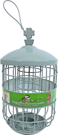 Boon Boon Mezenbolhouder Metaal Voor Kleine Vogels Grijs/groen, Small.