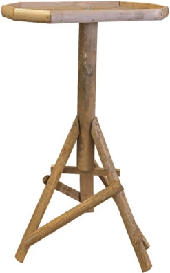 Voedertafel Bruin Achthoekig. -Huisdierproducten image 6156