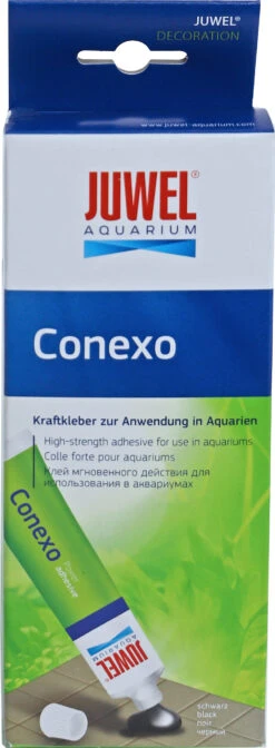 Juwel Juwel Tube Onderwater Siliconenkit Conexo, Zwart 80 Ml.