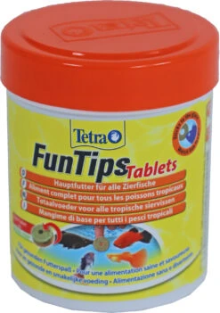 Tetra Voeders Tetra Fun Tips Tablets, 165 Tabletten. -Huisdierproducten image 6558