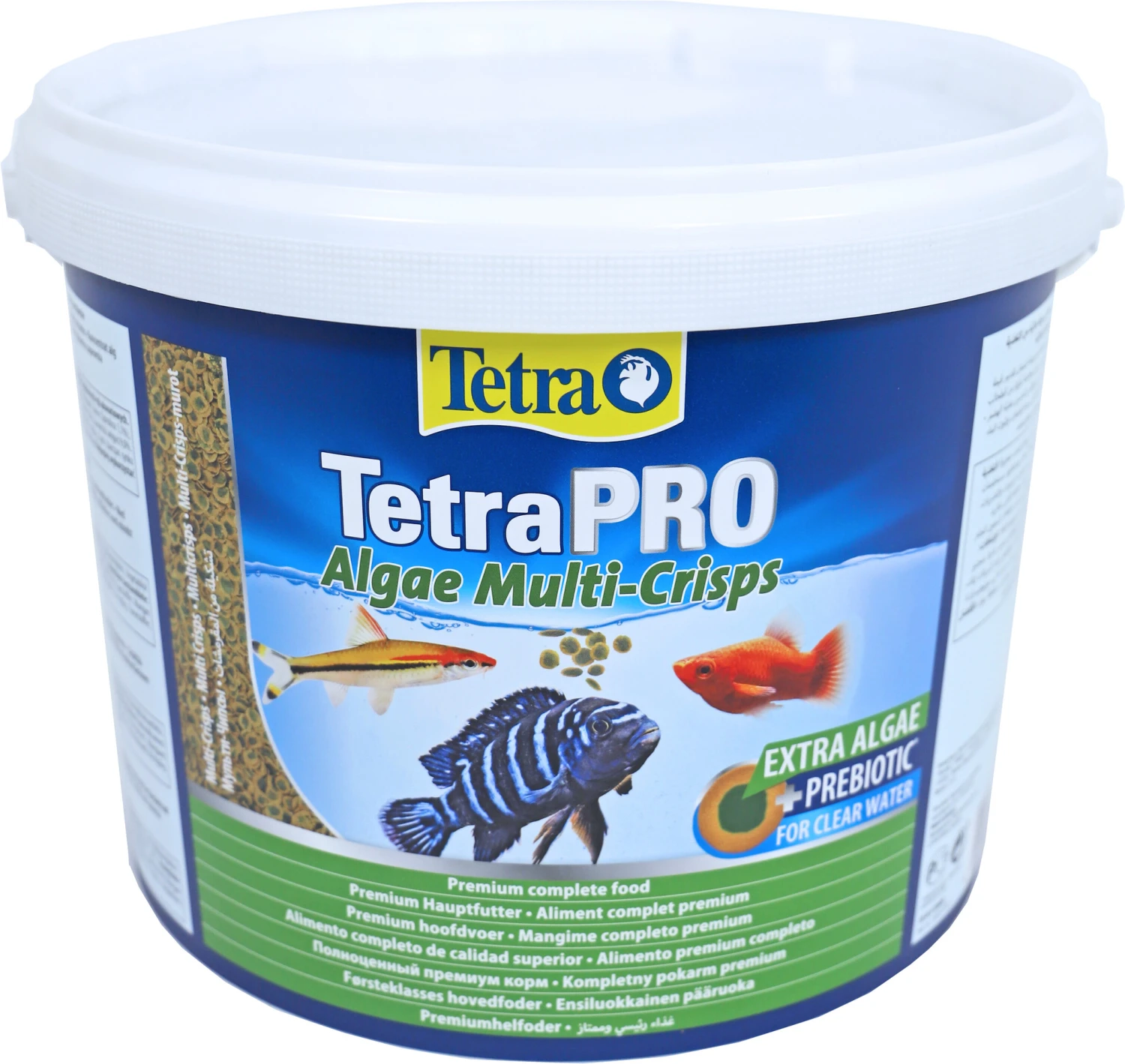 Tetra Voeders Tetra Pro Algae, 10 Liter Emmer. 2 Tetra Voeders Tetra Pro Algae, 10 Liter Emmer. - Afbeelding 2