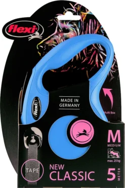 Flexi Flexi Rollijn CLASSIC Tape M Blauw, 5 Meter. -Huisdierproducten image 781