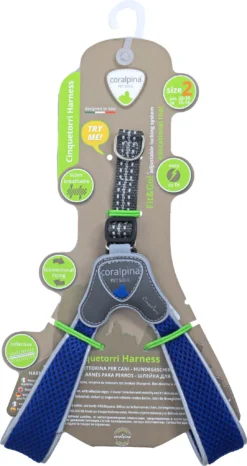 Coralpina Coralpina Harness Cinquetorri Blauw, Maat 2. C100BE020 -Huisdierproducten image 887