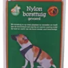 Boon Boon Borsttuig Nylon Verstelbaar Gevoerd, S.