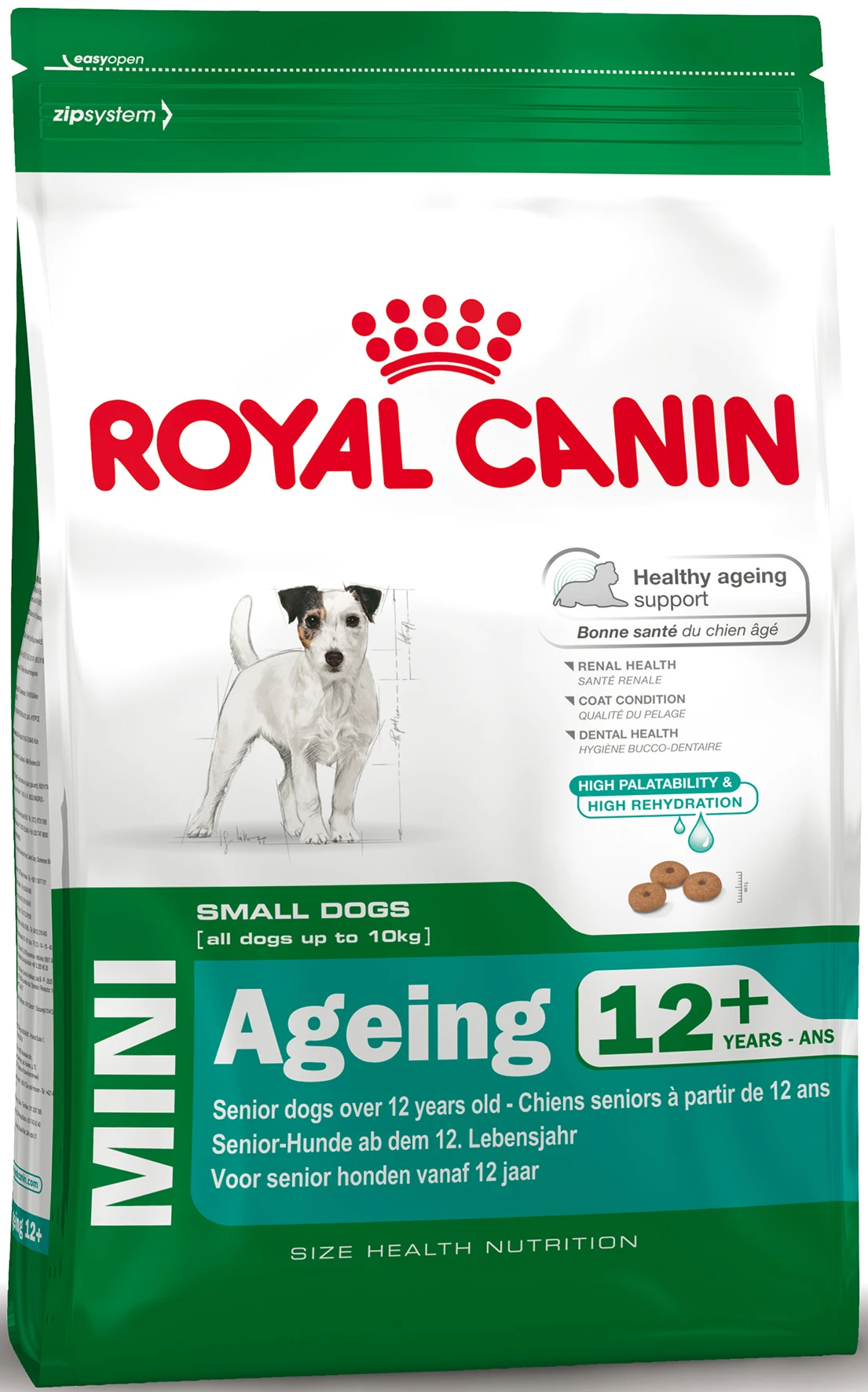 Royal Canin Mini Ageing +12 1,5 Kg. 2 Royal Canin Mini Ageing +12 1,5 Kg. - Afbeelding 2