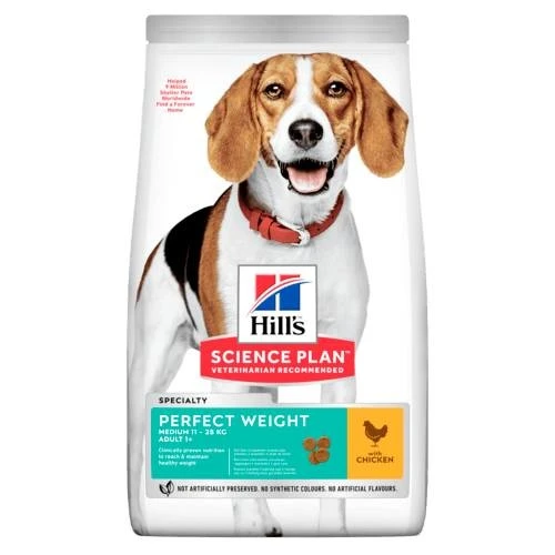 Hills Hills Canine Ad.Perfect Weight Medium 12 Kg. 2 Hills Hills Canine Ad.Perfect Weight Medium 12 Kg. - Afbeelding 2
